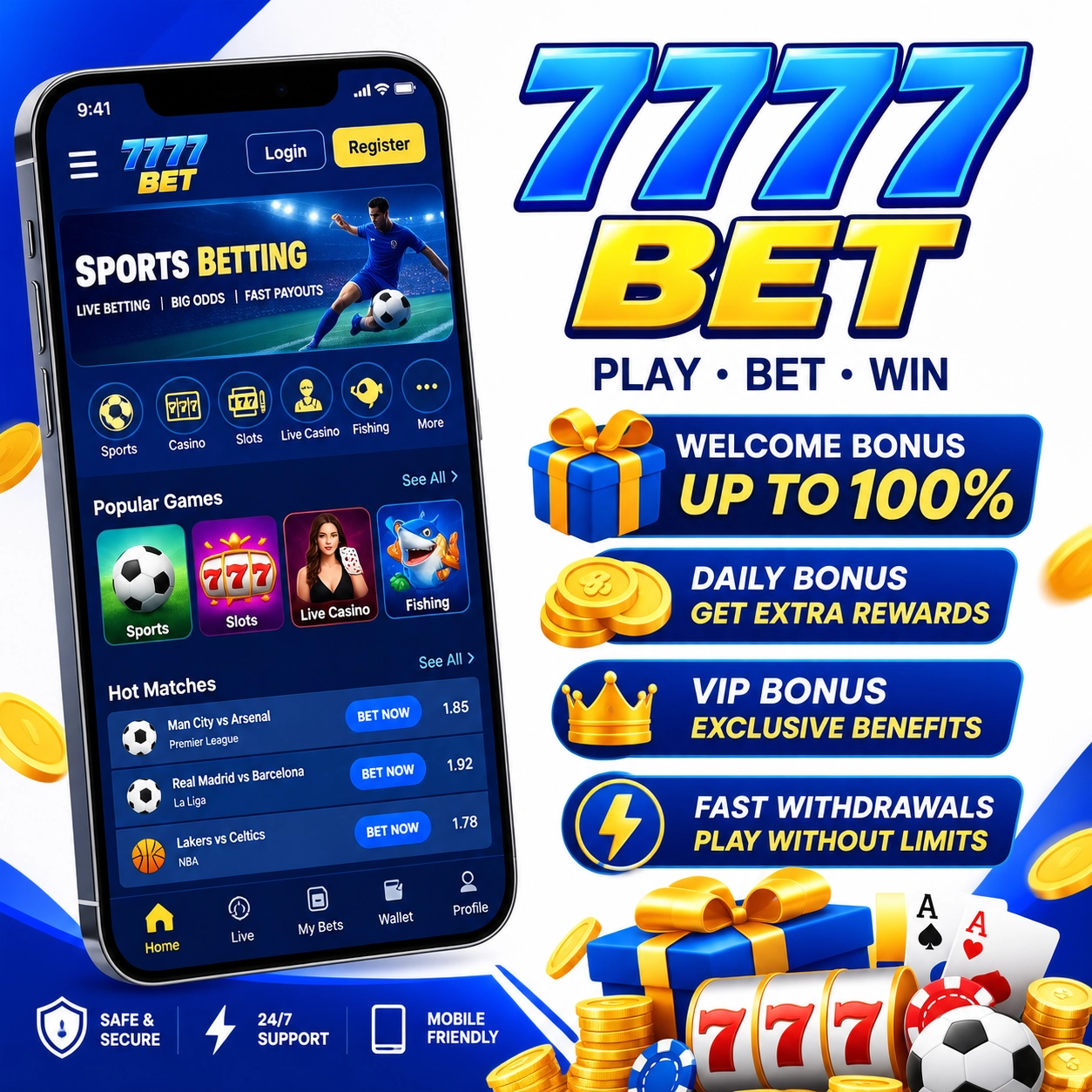 Supporting image for the 7777bet game guide